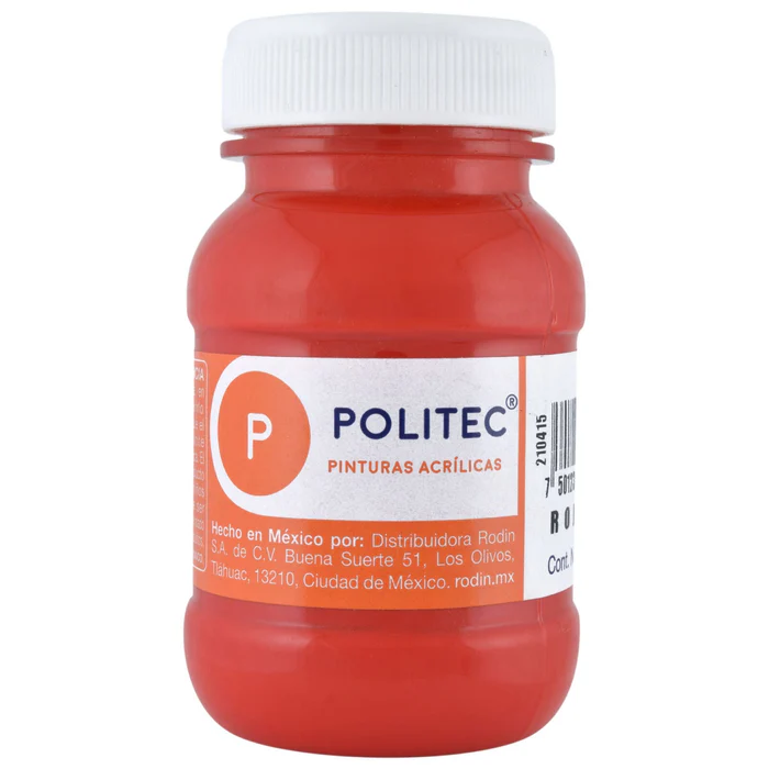 POLITEC - SET C/5 POLITEC 100ML +DILUYENTE 120ML + 2 PINCELES (I) - Imagen 5