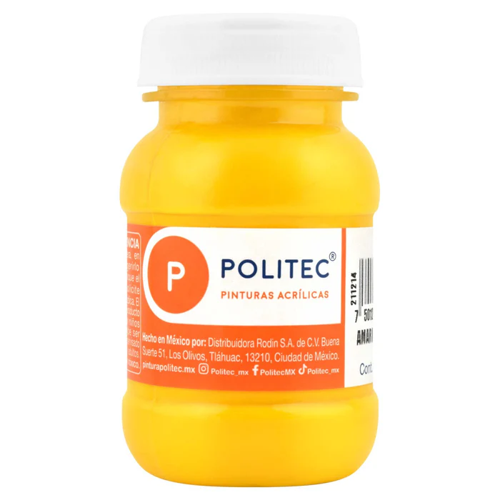 POLITEC - SET C/5 POLITEC 100ML +DILUYENTE 120ML + 2 PINCELES (I) - Imagen 3